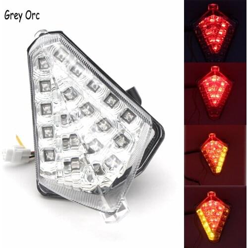For Yamaha YZF R1 2007 2008 Rear Tail Light Brake Turn Signals Integrated LED Light