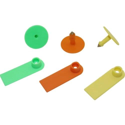 200 Sets Animal ear tags No word ear signage Animal identification Feeding Device Sheep Swine Cattle Ear tags Farm Equipment