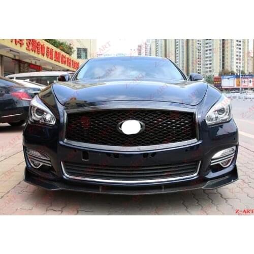 2015-2019 Z-ART carbon fiber front lip for Q70 carbon fiber front spoiler for Q70 carbon fiber front chin