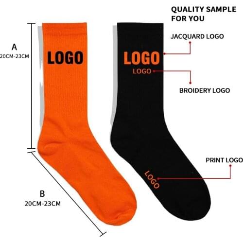 2021 Custom Letters Socks OEM Mens Crew Socks Athletic Socks Custom 0814#2