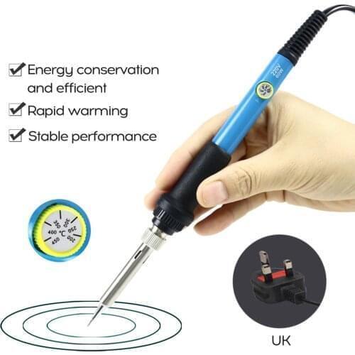 37PCS Portable Carving Pyrography Tool Multi-Function Internal Heating Tempreture Adjuatable Electric Soldering Iron