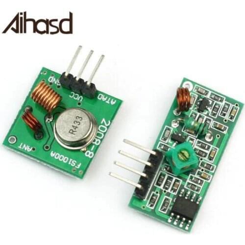 433Mhz RF Wireless transmitter module and receiver kit For Arduino Raspberry Pi