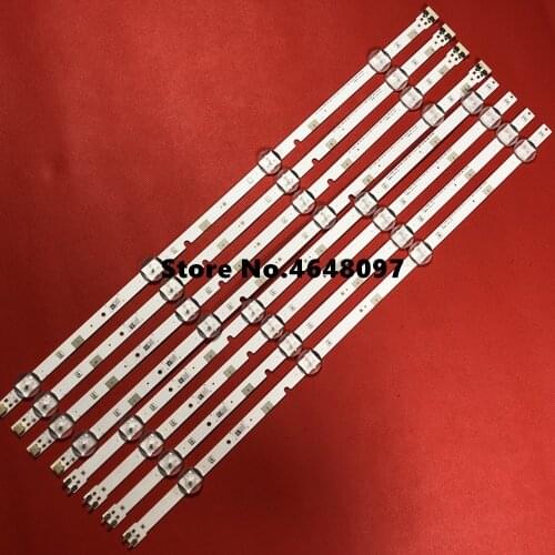 8 Pieces(4*R+4*L) New LED strip 2015 SVS48 FCOM LM41-00120Q LM41-00149A LM41-00120P LM41-00150A for UN48J5000AF
