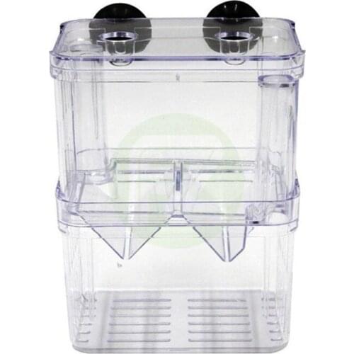Acrylic Suspending Hatch Baby Fish Box For Aquarium Guppy Betta Fishes Breeding Box and Seperation Box