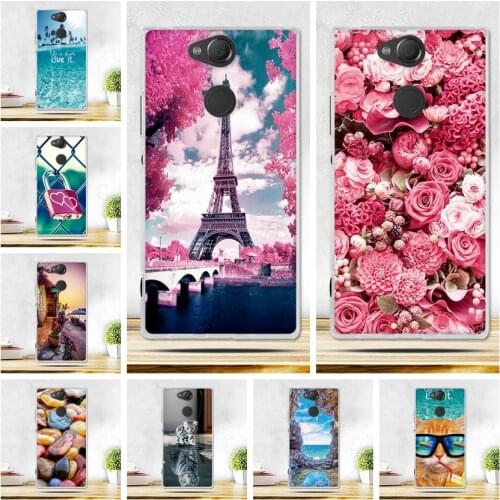 For Capa Sony Xperia XA2 Case Soft TPU Shell back Cover For Sony Xperia XA2 Case Soft Silicone Cover For Sony XA2