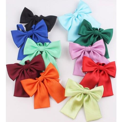 Bow Tie For Women Fashion Outfit Uniform Collar Butterfly Bow knot Bow Ties For Wedding Macaroon Color Bowties Shirt Neck Wear