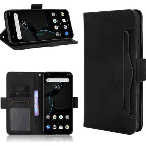 Leather Phone Case for ZTE Libero 5G / Blade A7S 2020 / Nubia Red Magic 6 6Pro Back Cover Flip Wallet with Stand Coque Fundas