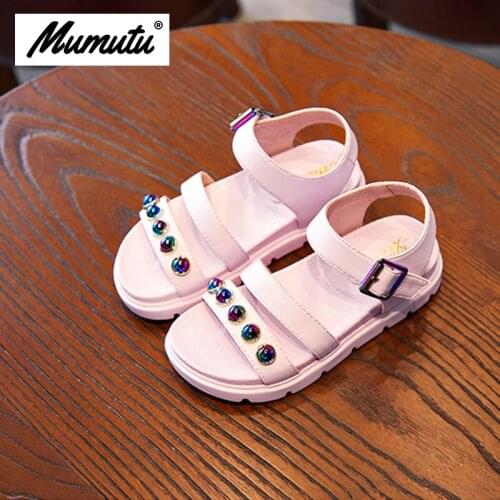 Summer shoes dress casual breathable light anti-wear lovely classical cushioning hook&loop girls scandals on sale MM1572