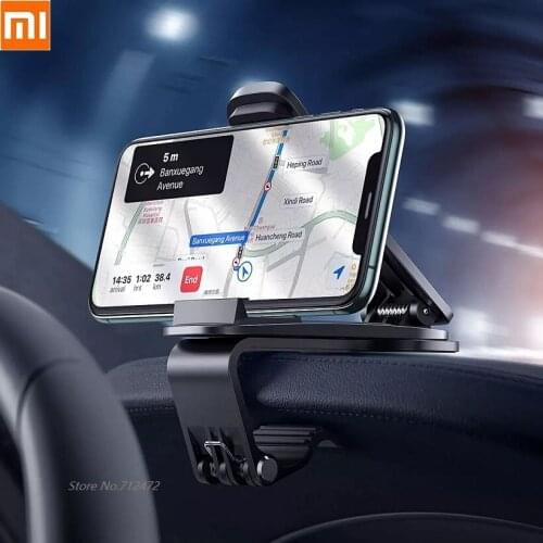 For New Center console metal car bracket Steel shaft booster Stable Stand Holder For iPhone 11 Pro XS Max New for Samsung