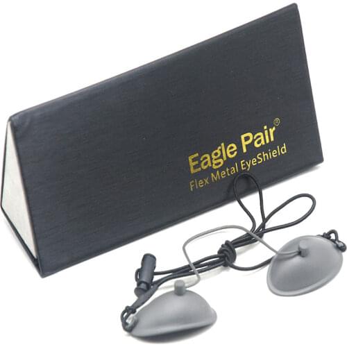 Beauty Stainless Steel Eyepatch Glasses 190nm-14000nm IPL Laser Protection Safety Goggles Od7