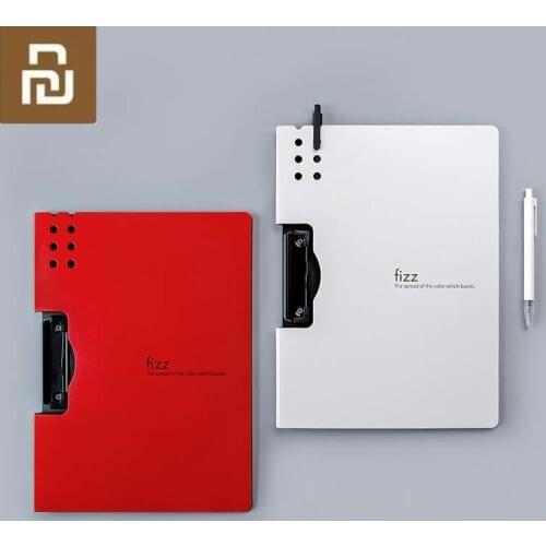 New Xiaomi Fizz Horizontal A4 Folder Matte Texture Portable Pad Portable Pen Tray Thicken Briefcase School Office Supplies