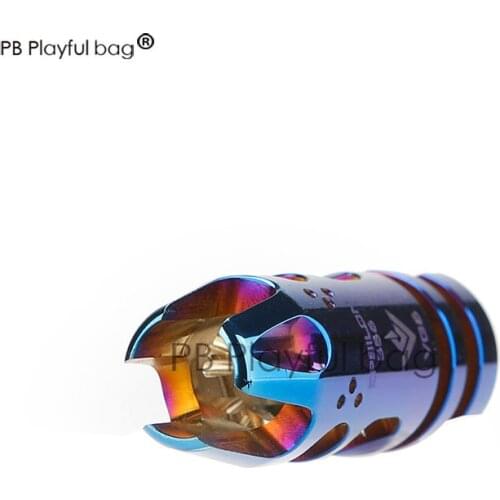 PB Playful bag Outdoor sports cs toy 14 counter tooth VG6 EPSION-556 water bullet gun decoration flashlight accessory MD100