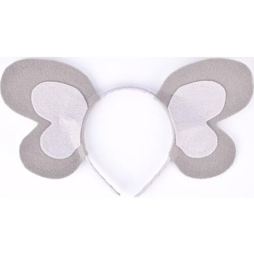 Elephant Ears Headband for Kids Baby Birthday Party Hair Accessories Boys Elephant Halloween Costume Girls Animal Headbands