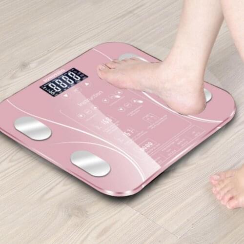 Bathroom Scales Accurate Smart Digital Display Bathroom Muscle Water Mass Weight Floor Scale Bathroom Scales