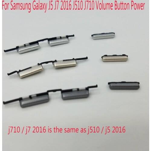 High Quality For Samsung Galaxy J5 J7 2016 J510 J710 Volume Button Power Switch On Off Button Key Flex Cable