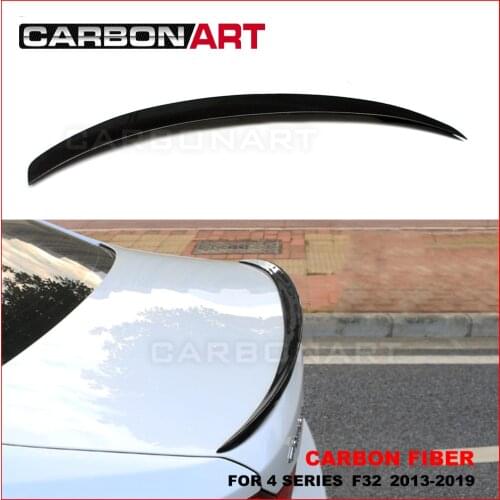 Rear spoiler for 4 Series F32 Carbon Fiber Rear Trunk Wing Spoiler for bm w 4 Series F32 F33 F83 (M4) Convertible 420i 428i 435i