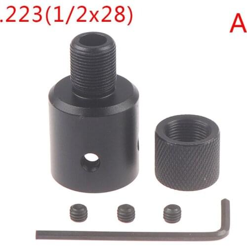 10/22s Barrel End Thread Protector Muzzle Brake Adapter For Ruger 1/2x28 5/8x24 Combo .223 .308 Compensator