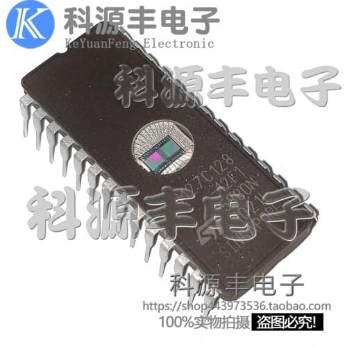 100% New&original M27C128-12F1 M27C128A-12F1 27C128 DIP28 In Stock