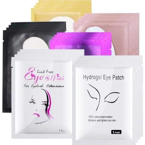2100 pairs Eyelash Extension Eyepads Paper Patches Under Eye Pads Set Lashes Eye Patches Pads Tips Sticker Wraps Makeup Tools