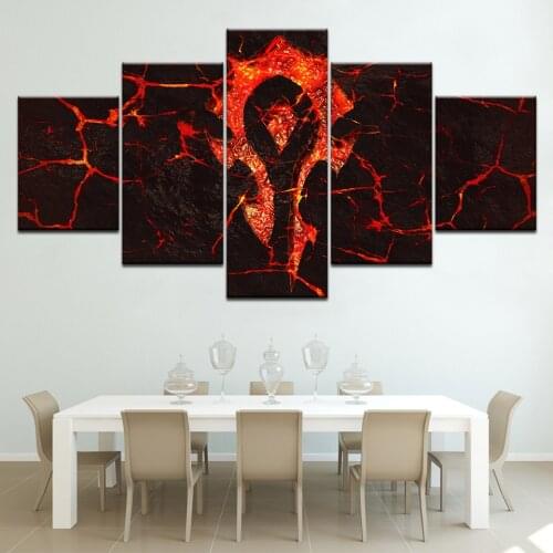 Anime Jersey 5 piece Wallpapers modern Modular Poster art Canvas painting for Living Room Home Decor