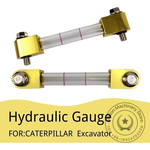 Hydraulic Gauge for CATERPILLAR Excavator CAT CATER Oil Ruler Dipstick Accessories HYD Measure the Oil Level
