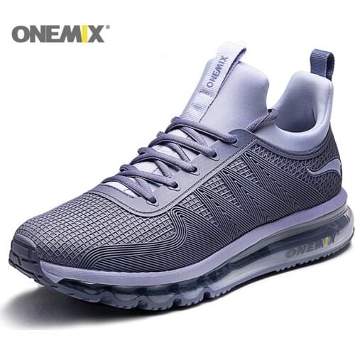 ONEMIX New Air Cushion Running Shoes Men Trainers Massage Comfortable Sports Shoes Outdoor Walking Jogging Non-slip Man Sneakers