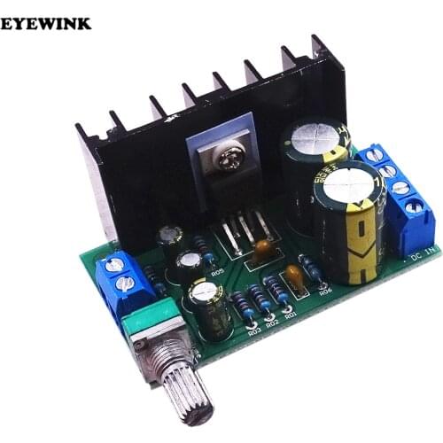 Amplifier Board TDA2050 Mono Audio Power Amplifier Board Module DC/AC 12-24V 5W-120W 1-Channel