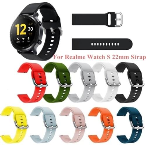 Realme Watch Band Strap Smartwatch Bracelet Sport Bracelet For Real Me Wrist Straps Belt Watchband S Soft Silicone Watch Case