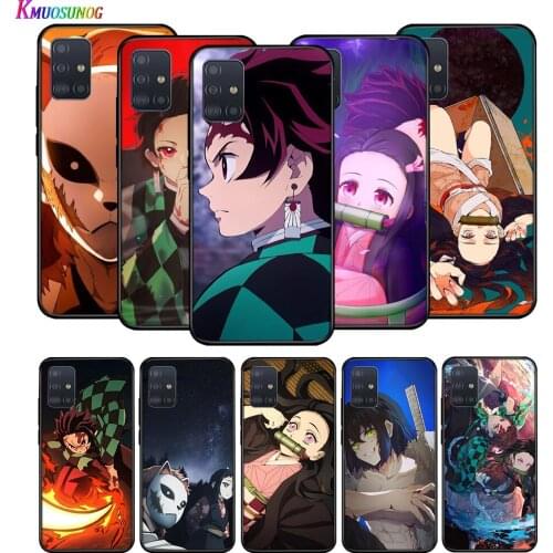 Silicone Soft Cover Demon Slayer Kimetsu for Huawei P40 P30 P20 Lite E Pro P Smart Z Plus 2019 P10 P9 Lite Phone Case