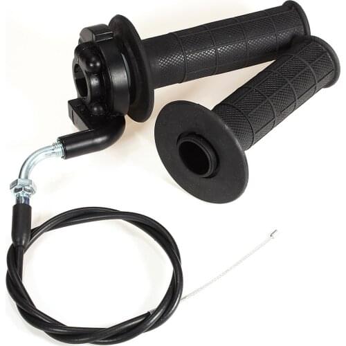 Universal Twist Throttle Accelerator Grip&Cable For ATV SUV Quad Dirt Pit Bike 50/90/110/125/140CC Handle Bar Moto Accessories
