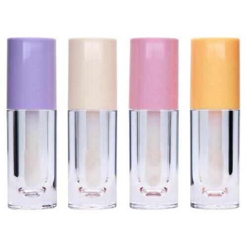 10/30/50pcs 6.5ml Empty Clear Lip Gloss Tubes Lip Glaze Big Doe Foot Wand Makeup DIY Cosmetic Lipstick Lip Oils Lip Balm Holder