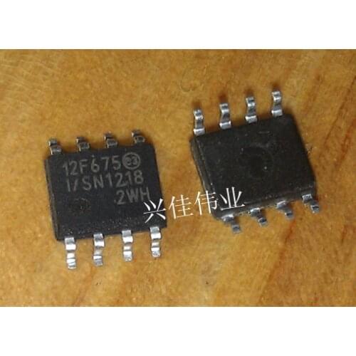 5PCS/LOT PIC12F675-I/SN SOP-8 PIC12F675 SOP 12F675-I/SN SMD 12F675 SOP8 In Stock