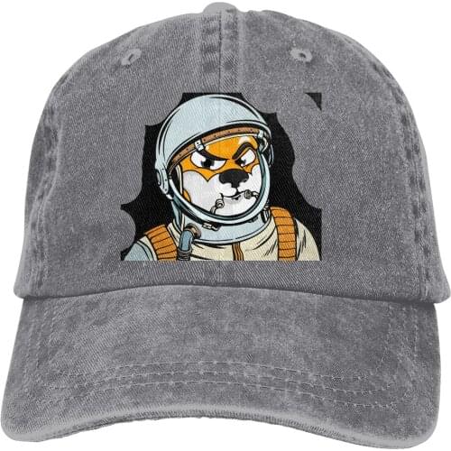 Astronaut The Baseball Cap Peaked capt Sport Unisex Outdoor Custom Shib Coin Shiba Doge Killer Hats