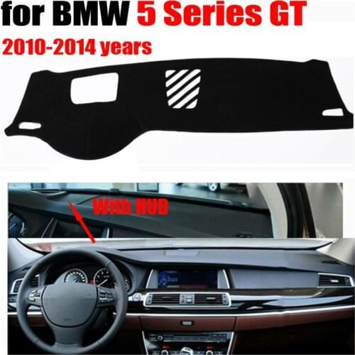 Car dashboard covers for BMW 5 Series GT High configuration 2010-2014 Left hand drive dashmat pad dash cover auto accessories