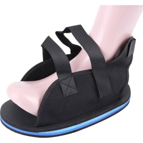 Foot Decompression Shoes Waterproof Teeter Gravity Boots Medical Comfort Orthopedic Walking Surgical Post Operative Shoes