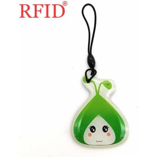 ID 125KHZ EM4305 Rewritable Blank Card Keyfob RFID Waterproof Clone Copy Card Token Tag Keychain Smart Access Control Card 1pcs