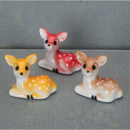 Ceramic deer Chopstick Holder Set Support Fork Coffee Spoon Creative Dinnerware Stand Kithchen Tools
