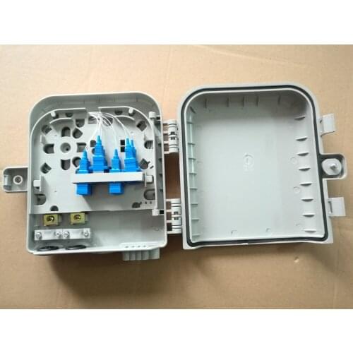1*8 PLC Splitter Box FTTH Fiber optical termination box(easy installation, small housing)