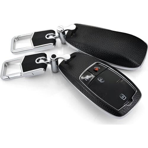 Leather Car Key Cover Case Shell Bag Protective soft For Mercedes Benz 2017 E Class W213 2018 S class Accessories Car styling