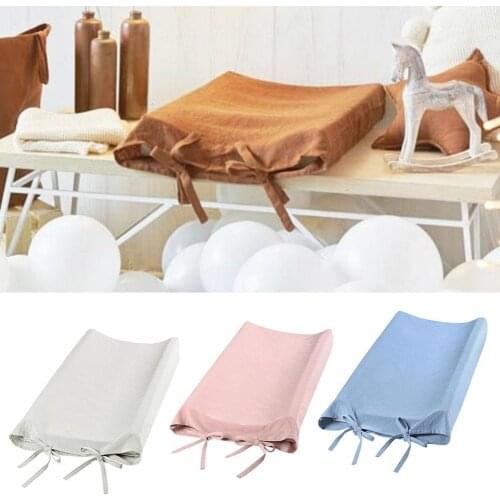 Newest Soft Reusable Changing Pad Cover Breathable Infant Changing Table Sheets Liner Cover Baby Changing Pad Nursery Supplies
