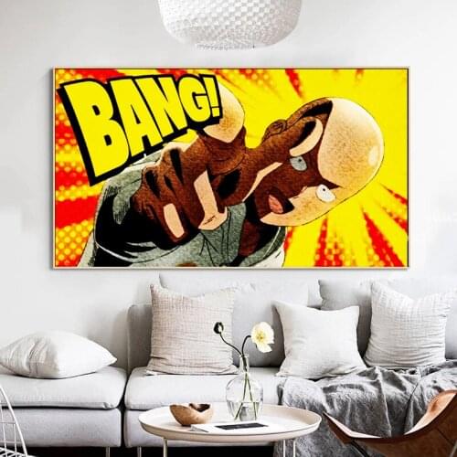 One Punch Man Poster Anime Wall Decoration Poster Art Prints 20 x 28 Inches,No Frame