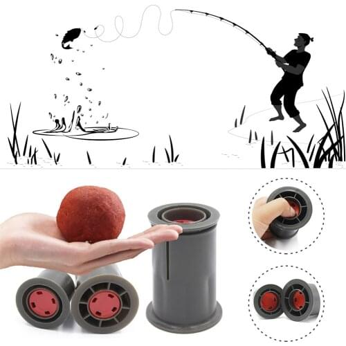 Plastic Carp Fishing Boilies Roller Fishing Lure Bait Round Rolling Maker Tools for Outdoor Fishing Portable Carrying Tools