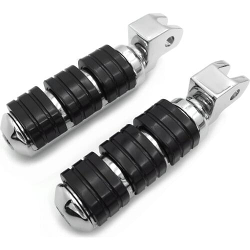 Aftermarket free shipping motorcycle parts Front Foot Rest Pegs for Yamaha V-STAR 1100 650 V-MAX Virage 750