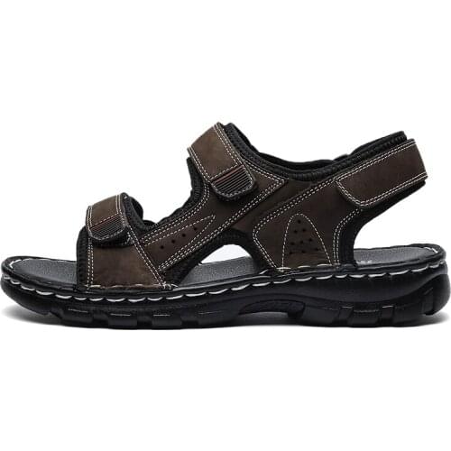 Rubber mens massage sport outdoor sports sandal on sneaker summer sandles leather wooden geta 2018 sandals beach s slide slip