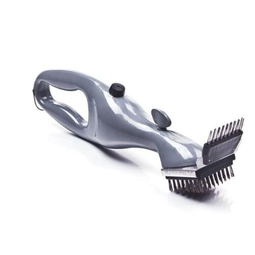 Barbecue Stainless Steel BBQ Cleaning Brush Churrasco Outdoor Grill Cleaner with Power of Steam bbq accessories Cooking Tools