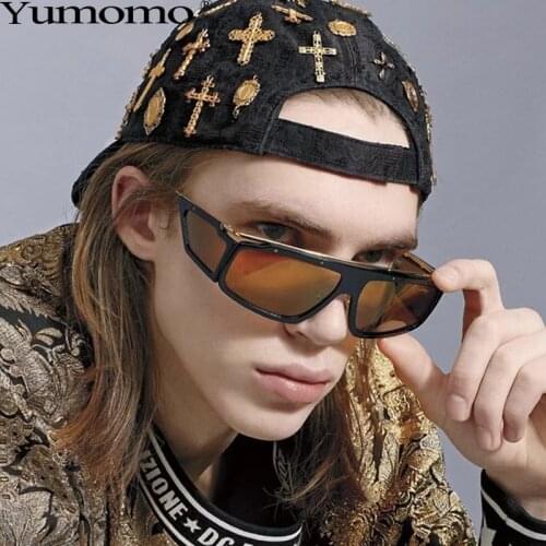 2020 Vintage Steampunk Sunglasses Men Luxury Brand Retro Windproof Square Punk Sun Glasses For Women Shades Eyeglasses