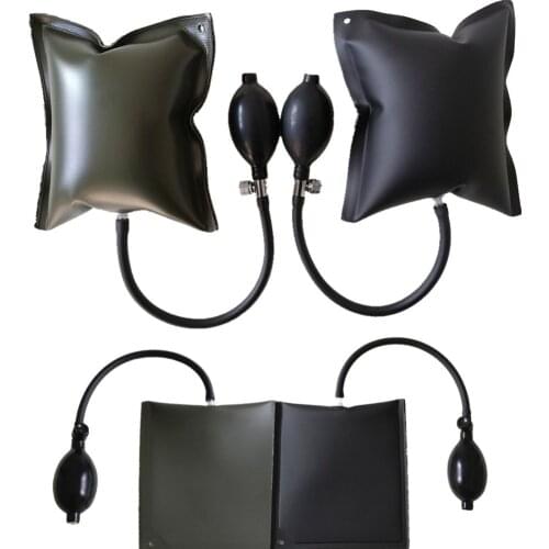 Universal Black Airbag Cushioned Hand Pump Locksmith Airbag Hand Diagnostic Tool Air Pump Wedge Car Window Door Entry