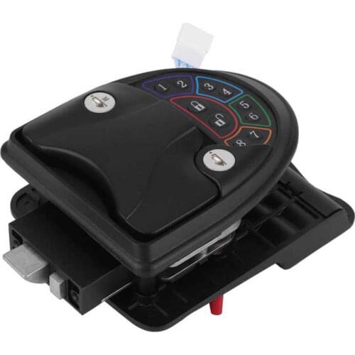 RV Parts rv caravan RV Keyless Entry Door Lock Zinc Alloy with 20m/65.6ft Remote Control Keys for Bus Yacht Ferry Truck rv led