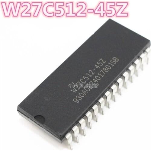 Free shipping: 5PCS-10PCS W27C512-45Z W27C512-45 27C512-45Z 27C512-45 W27C512 27C512 DIP-28 Memory chip