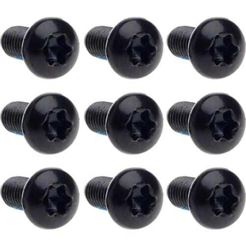 12Pcs Mountain Cycling Bike Bicycle Brake Rotor Disc Bolts Screws Plum Nuts T25 E56D